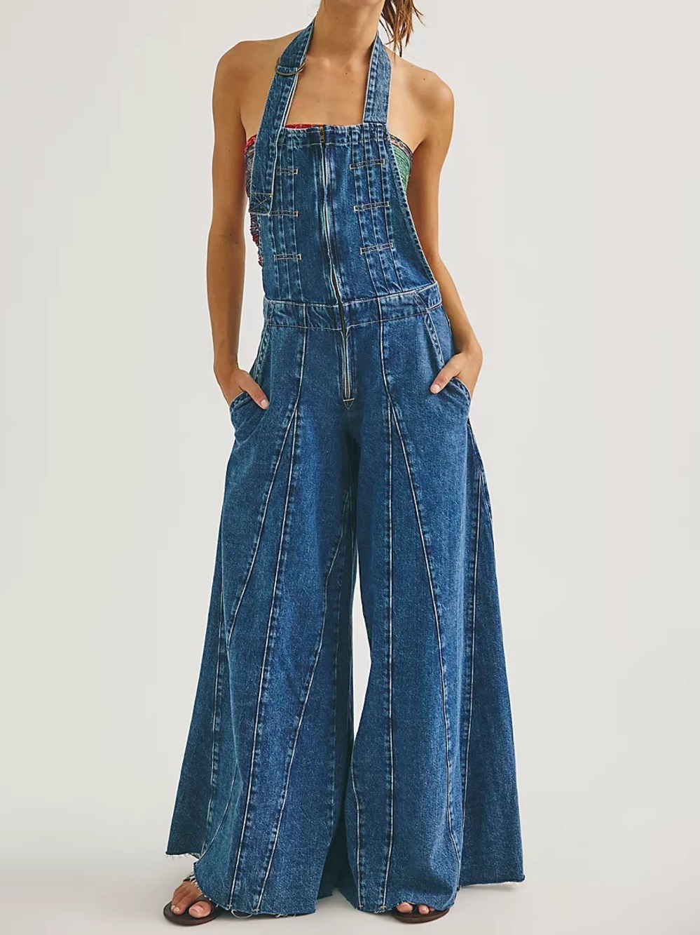 We The Free Vista Apron Jumpsuit Size 27